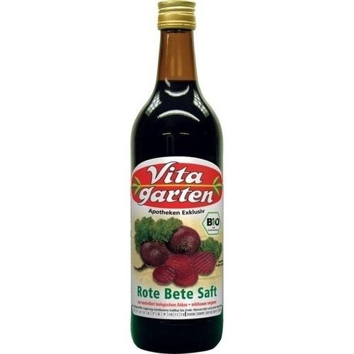 VITAGARTEN rote Bete Saft biologisch, 750 ML