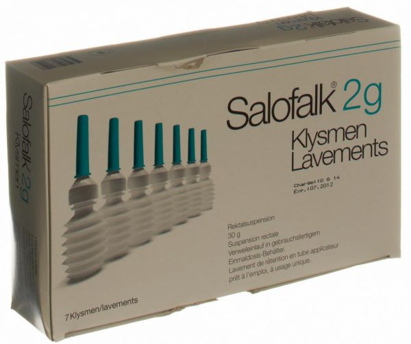 Salofalk 2g/30ml Klysmen (Салофальк) 7 ST