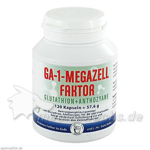 GA 1 Faktor Megazell Kapseln, 120 ST