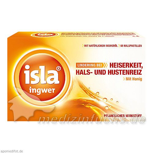 Isla-Ingwer Pastillen, 60 ST