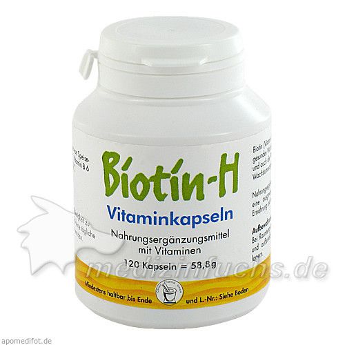 BIOTIN H VITAMINKAPSELN, 120 ST