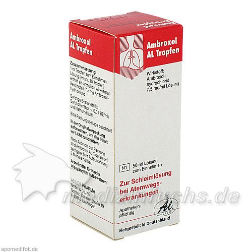 AMBROXOL AL TROPFEN, 50 ML