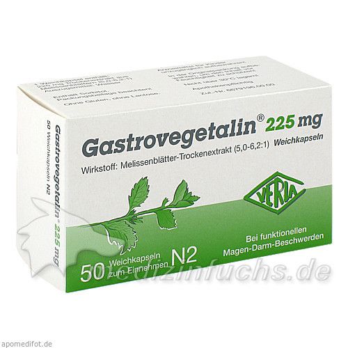 GASTROVEGETALIN 225mg, 50 ST