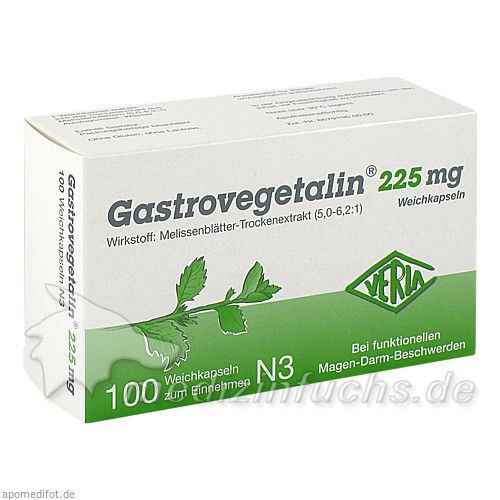 GASTROVEGETALIN 225mg, 100 ST