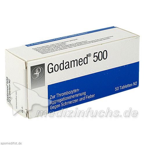 GODAMED 500 Tabletten, 50 ST