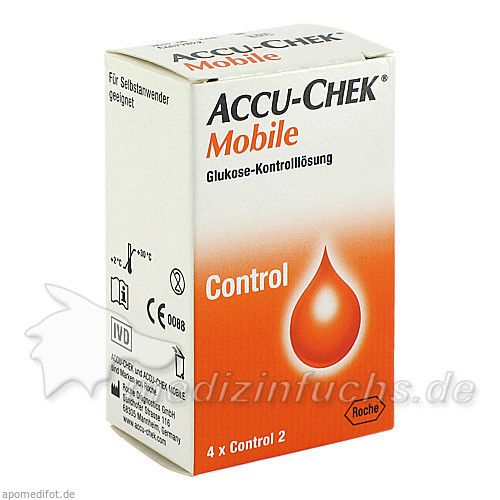 Accu-Chek Mobile Kontrolllösg 4Einmalapplikationen, 1X4 ST