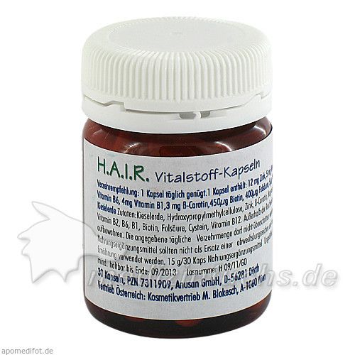 H.A.I.R Vitalstoff-Kapseln, 30 ST