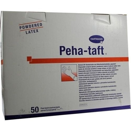 PEHA-TAFT Latex Op-Handsch.Gr.7,5 steril, 50X2 ST