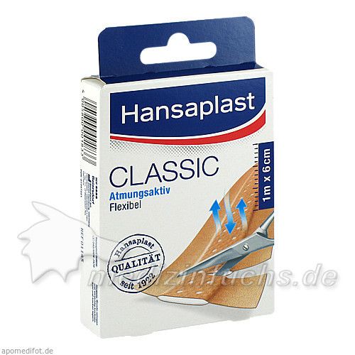 Hansaplast CLASSIC 1mx6cm, 1 ST