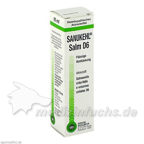 SANUKEHL Salm D 6, 10 ML