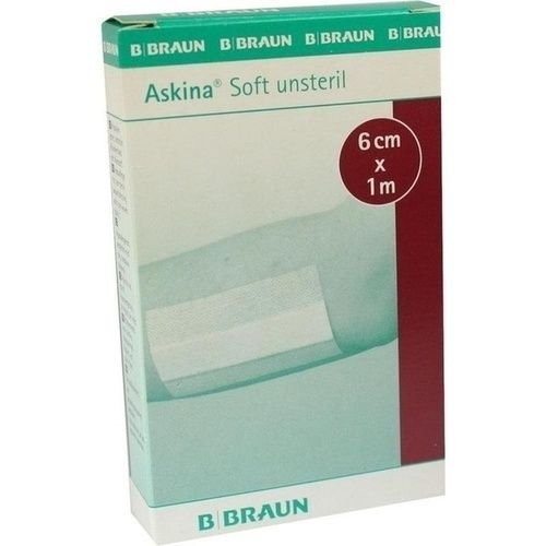 ASKINA SOFT UNST 1MX6CM HYPOALLERGENER WUNDVERBAND, 1 ST