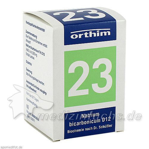 BIOCHEMIE Orthim 23 Natrium bicarbonicum D 12 Tab., 200 ST