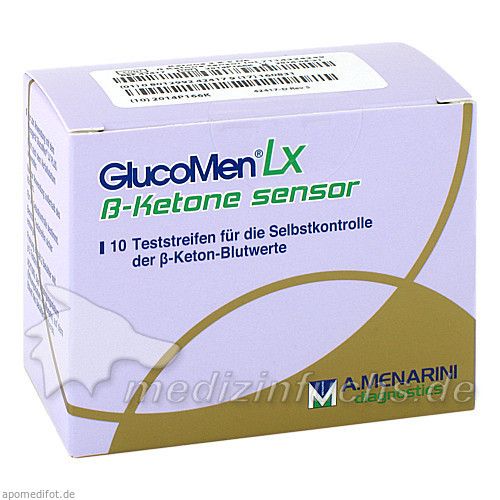 GlucoMen LX Plus Ketone Sensor, 10 ST