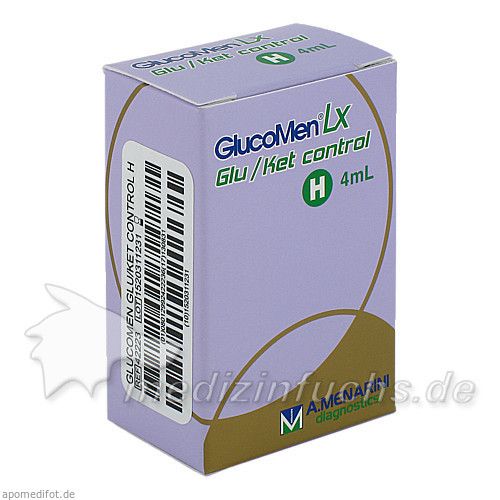GlucoMen LX Plus Control H Glukose + Ketone, 4 ML