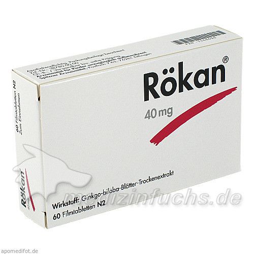 Rökan 40mg, 60 ST