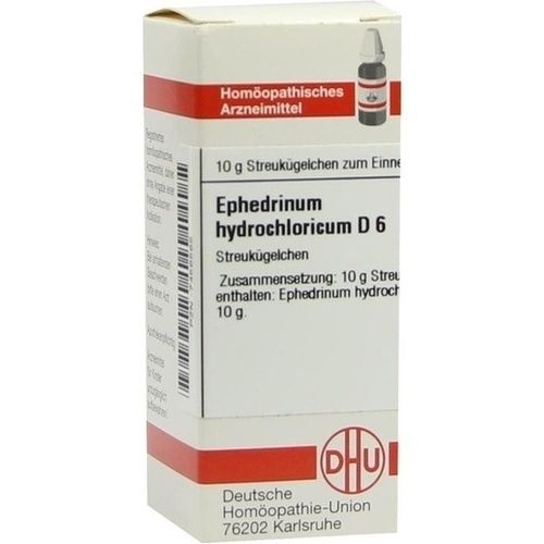 EPHEDRINUM HYDROCHLO D 6, 10 G