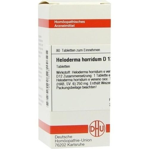 HELODERMA HORRIDUM D12, 80 ST