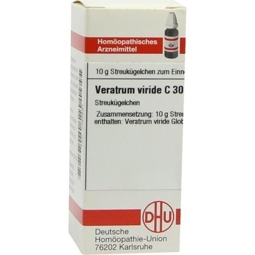 VERATRUM VIRIDE C 30 Globuli, 10 G