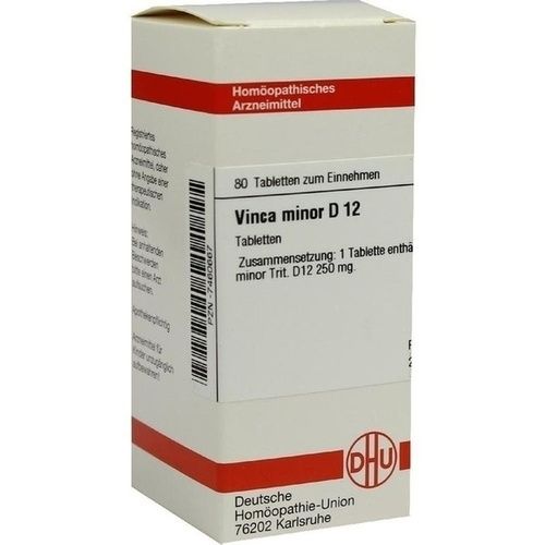 VINCA MINOR D 12 Tabletten, 80 ST