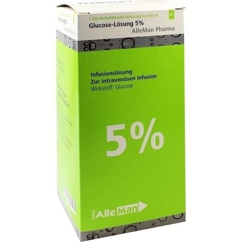 GLUCOSE 5% DELTAMEDICA PL, 1X250 ML