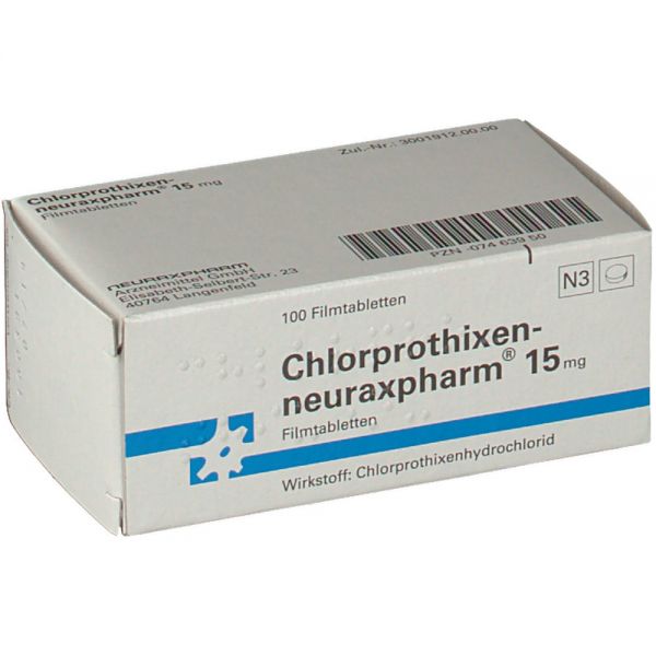 Chlorprothixen-neuraxpharm 15 mg 50 ST