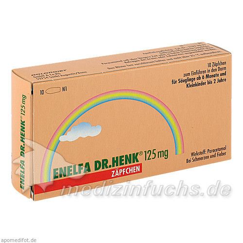 ENELFA 125mg Zäpfchen, 10 ST