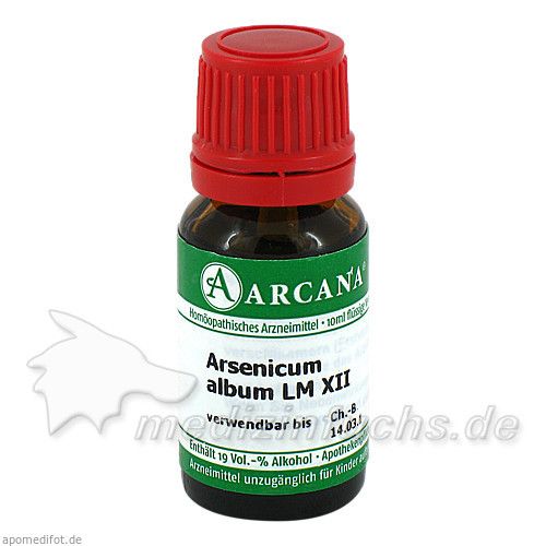 ARSENICUM ALBUM LM 12, 10 ML