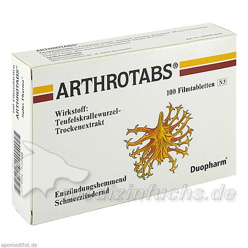 ARTHROTABS, 100 ST