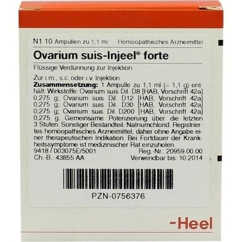 OVARIUM SUIS INJ FORTE ORG, 10 ST