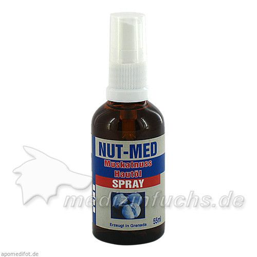 Nut-Med Muskatnuss Hautöl Spray, 55 ML