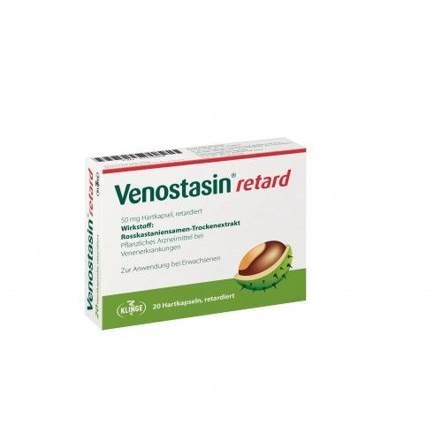 VENOSTASIN retard 50 mg Hartkapsel retardiert, 20 ST