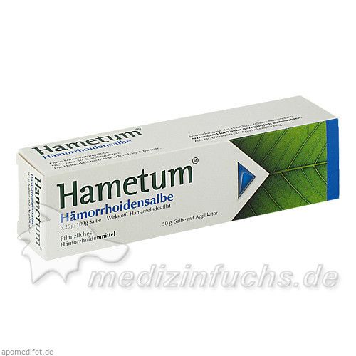 HAMETUM Haemorrhoiden Salbe, 50 G