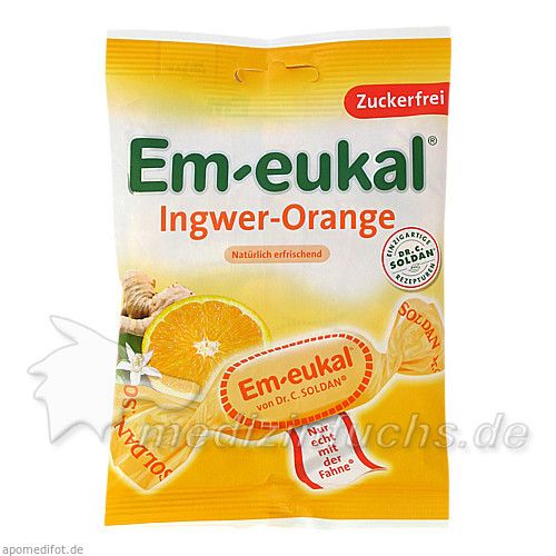 Em-eukal Ingwer Orange zfr, 75 G