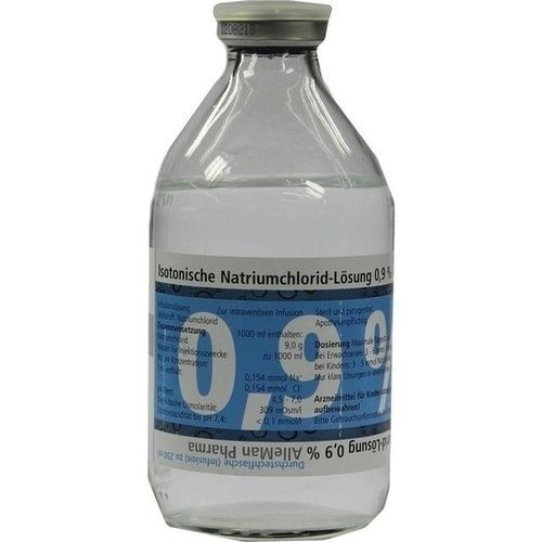 Kochsalzlösung 0.9% Glas, 5X250 ML