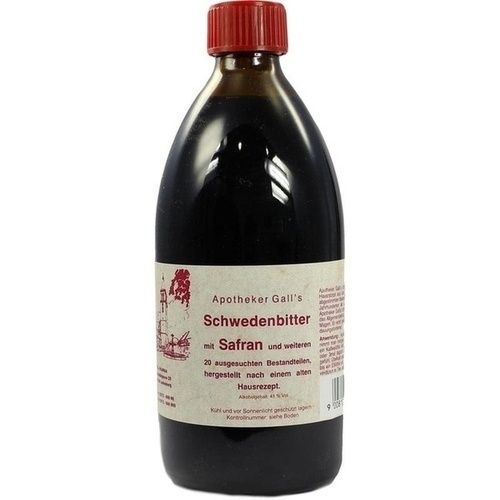 Schwedenbitter mit Safran, 500 ML