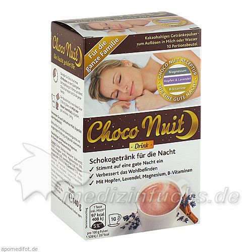 Choco Nuit Gute-Nacht-Schokogetränk, 10 ST