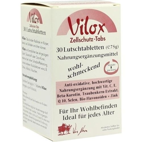 VILOX Zellschutz Tabs Lutschtabletten, 30 ST