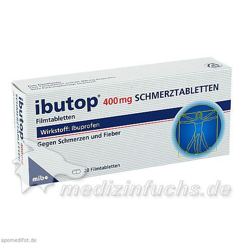 Ibutop 400mg Schmerztabletten, 20 ST