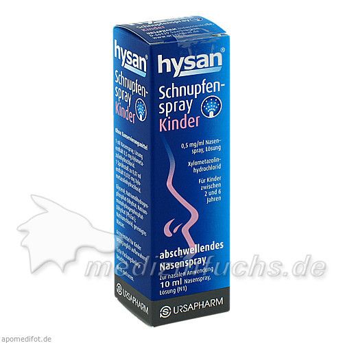 Hysan Schnupfenspray Kinder, 10 ML