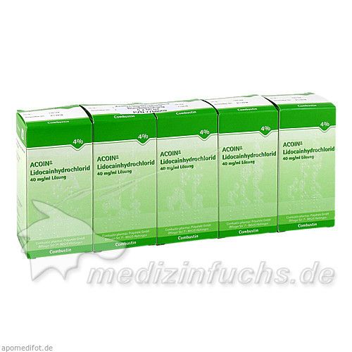 ACOIN-Lidocainhydrochlorid 40mg/ml, 5X50 ML