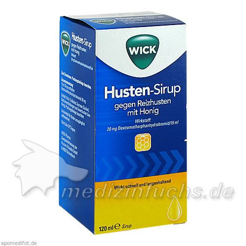 WICK Husten Sirup gg.Reizhusten m.Honig, 120 ML