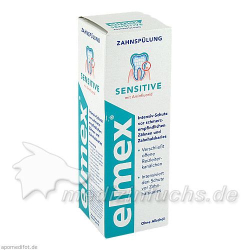 elmex SENSITIVE Zahnspülung, 100 ML