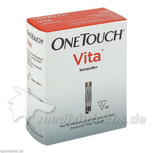 ONE TOUCH Vita Teststreifen, 50 ST