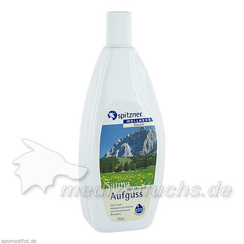 Spitzner Saunaaufguss Alpenkräuter Wellness, 1000 ML