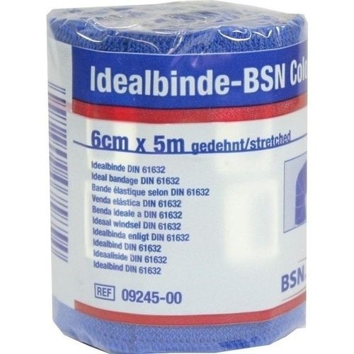 Idealbinde bmp Color 5mX6cm BLAU, 1 ST