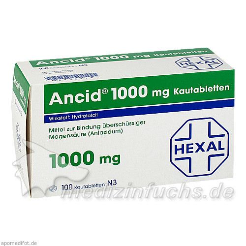 Ancid 1000mg, 100 ST