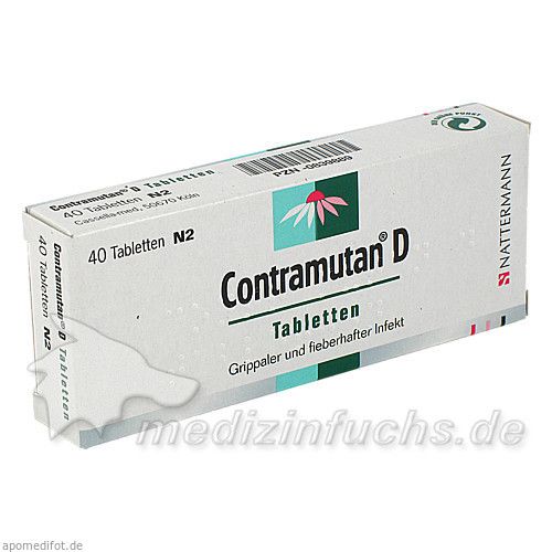 CONTRAMUTAN D Tabletten, 40 ST