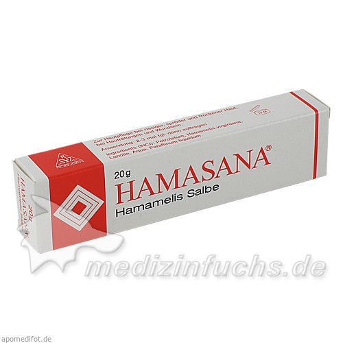 Hamasana Hamamelis Salbe, 20 G