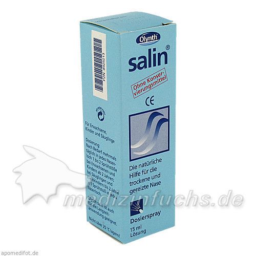 Olynth salin ohne Konservierungsmittel, 15 ML