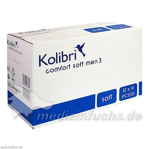 Kolibri comfort soft men 3, 12X14 ST